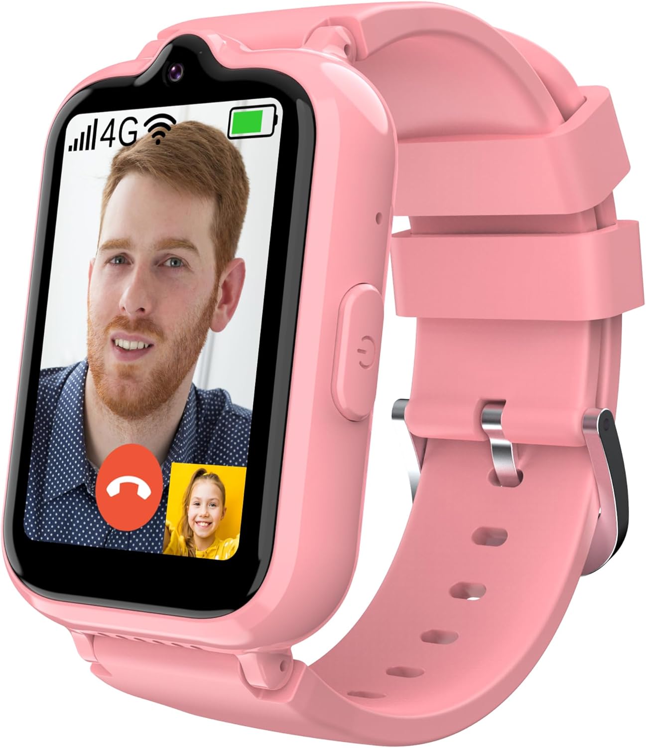 GPS Tracker Smart Watch for Girls | WiFi Touch Screen | Ages 5-12