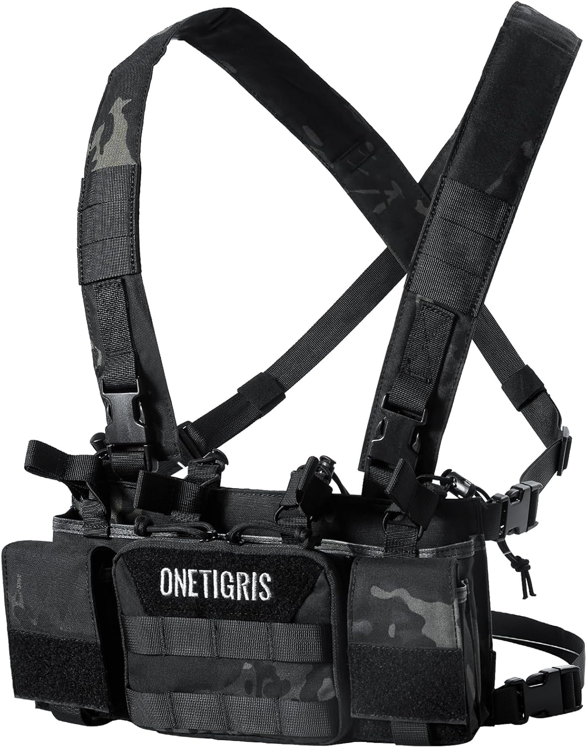ONETIGRIS Chest Rig Tactical Utility Pouch for Outdoor Activities