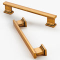 10 Pack 6 in Length 5 in Hole Center Antique Brass Cabinet Handles