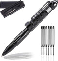 KEPEAK Military Tactical Pen - Self Defense Pen with Glass Breaker