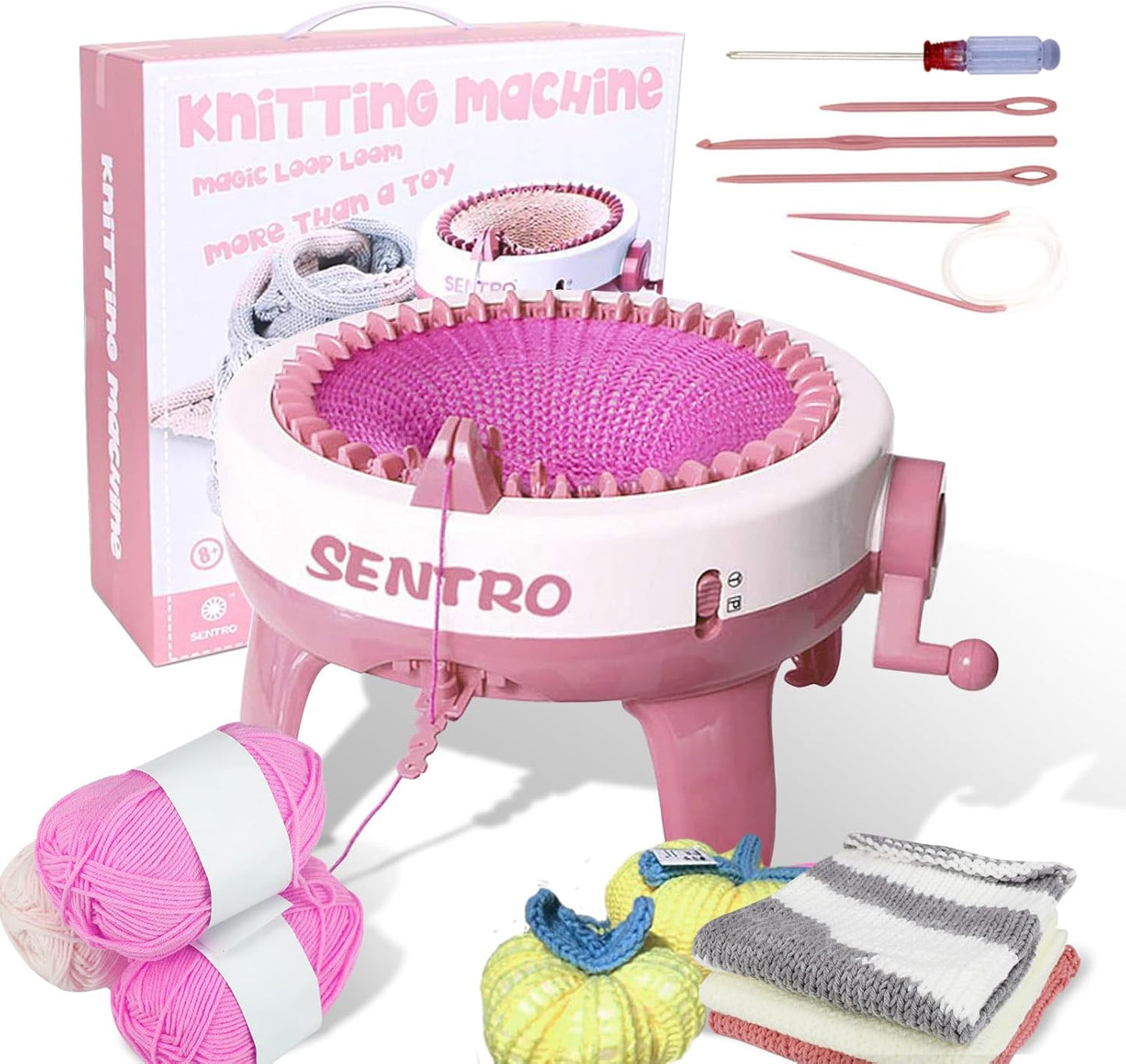 SENTRO Knitting Machines for Fun and Easy Weaving Projects