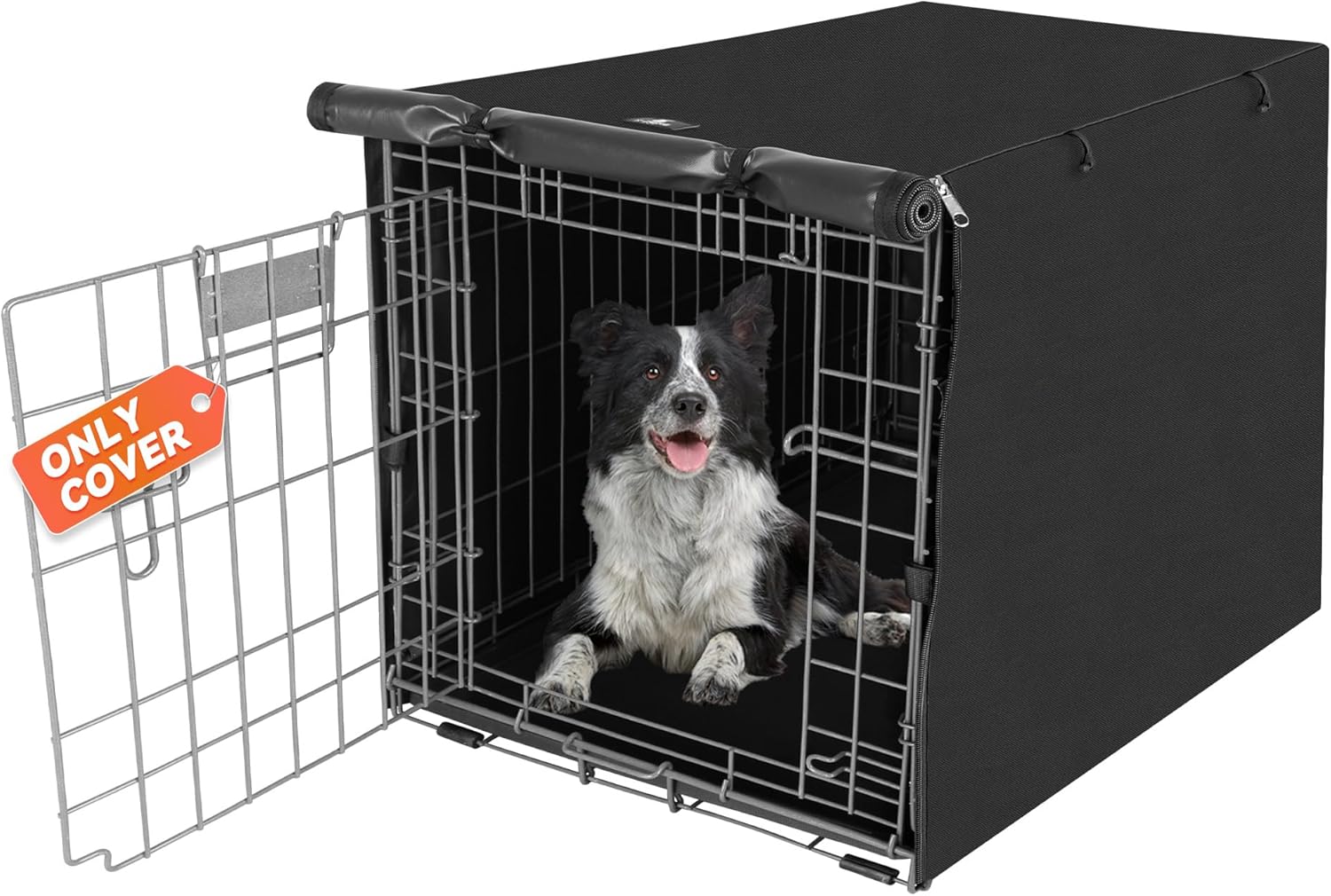 X-ZONE PET Double Door Dog Crate Cover for 48 Inch Crates