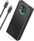 Baseus 30000mAh 65W Portable Charger - High-Capacity Laptop Power Bank