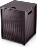 Outdoor Propane Tank Cover Side Table - 20 lb Tank Storage