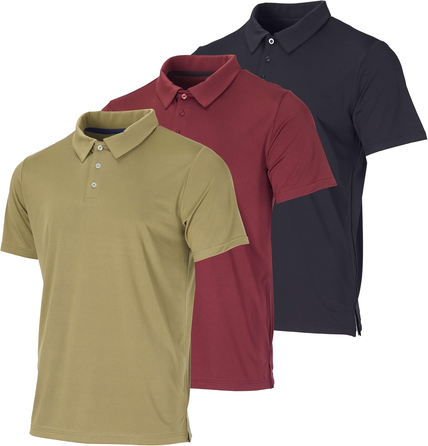 Real Essentials Men's Dry-Fit Short Sleeve Polo Shirt Review