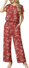 Lepunuo 2 Piece Summer Set for Women - Lightweight Travel Outfit two