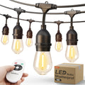 addlon Outdoor String Lights Timer Control, 48FT LED Patio Light
