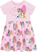 Bingo Glitter Summer Dress for Girls