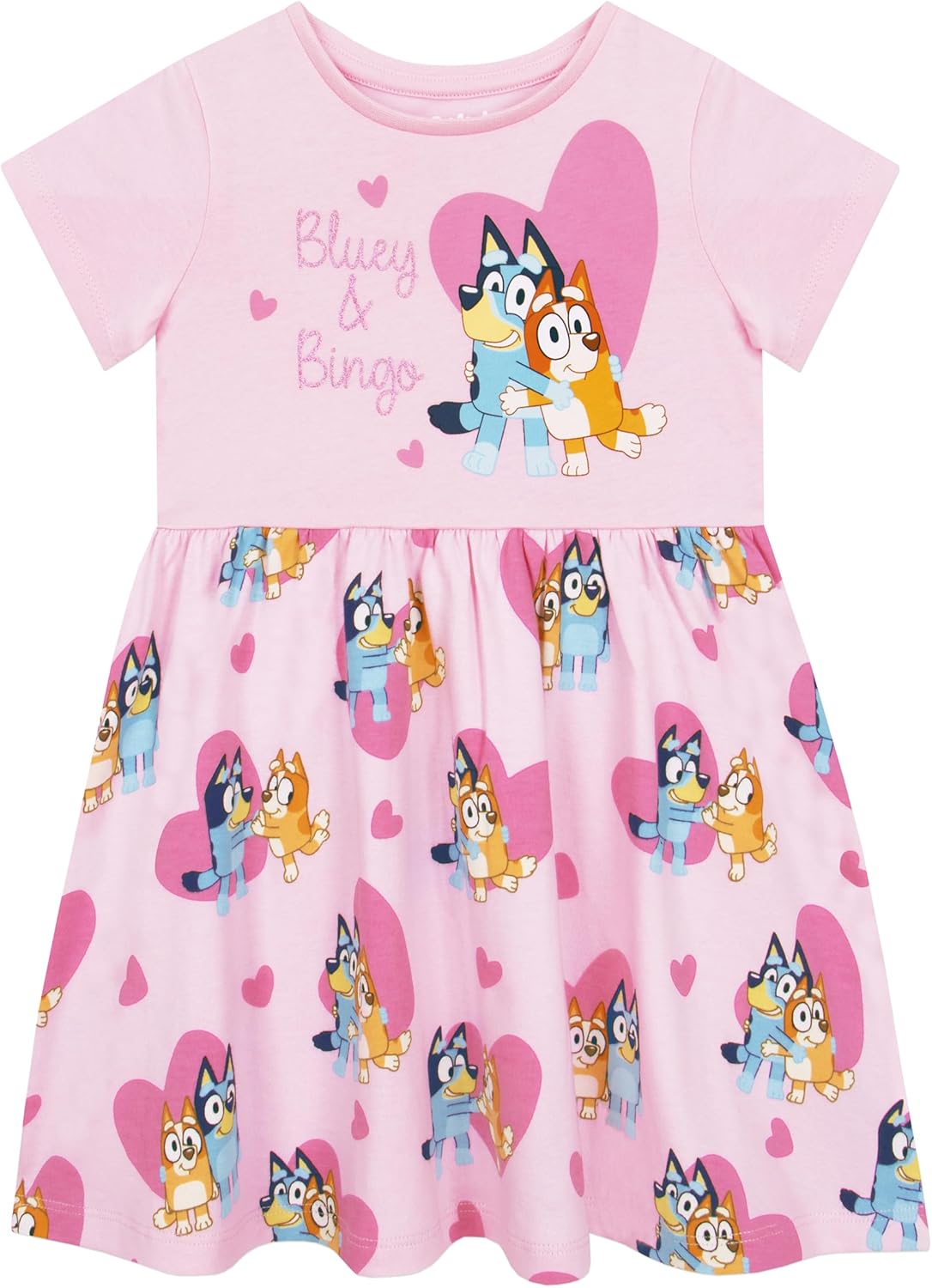 Bingo Glitter Summer Dress for Girls 