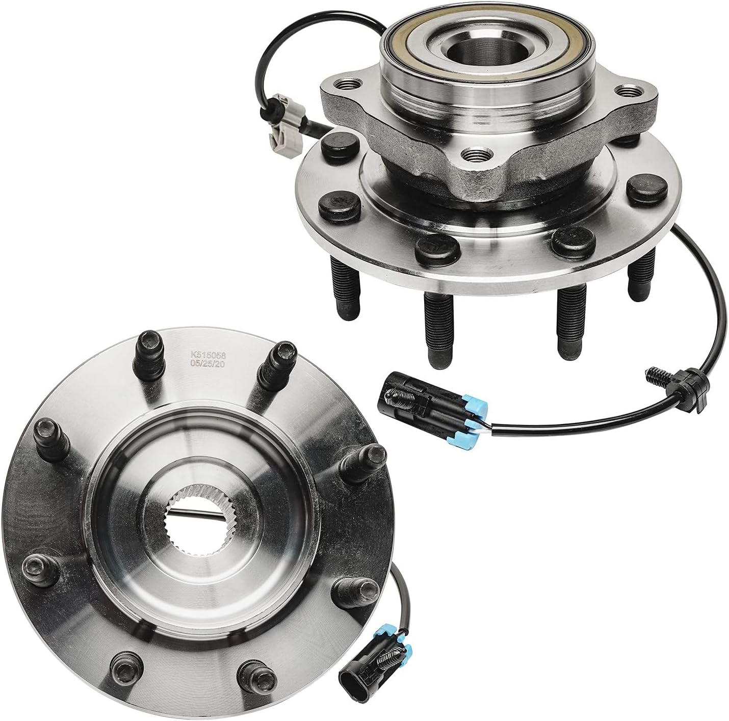 4WD Front Wheel Bearing Hubs for Silverado Sierra 2500 HD