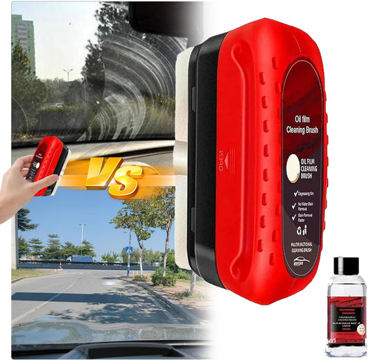 Fululuer Automotive Oil Film Cleaning Brush for Clear Vision