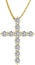 Houston Diamond District 1.50 Carat 14K Gold Cross - Value Pick