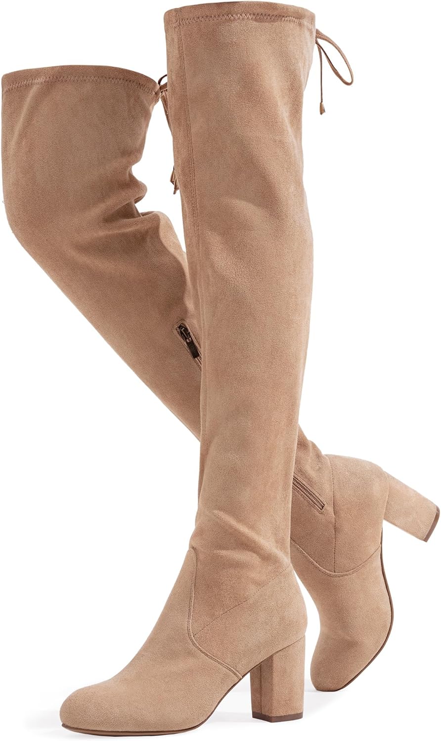 Vepose Women's Aria Thigh High Over The Knee Boots for Comfort