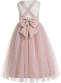 ekidsbridal Crossed Straps A-Line Flower Girl Dresses Review