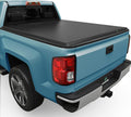Tri-Fold Soft Truck Bed Tonneau Cover Fit for 2014-2018 Chevy