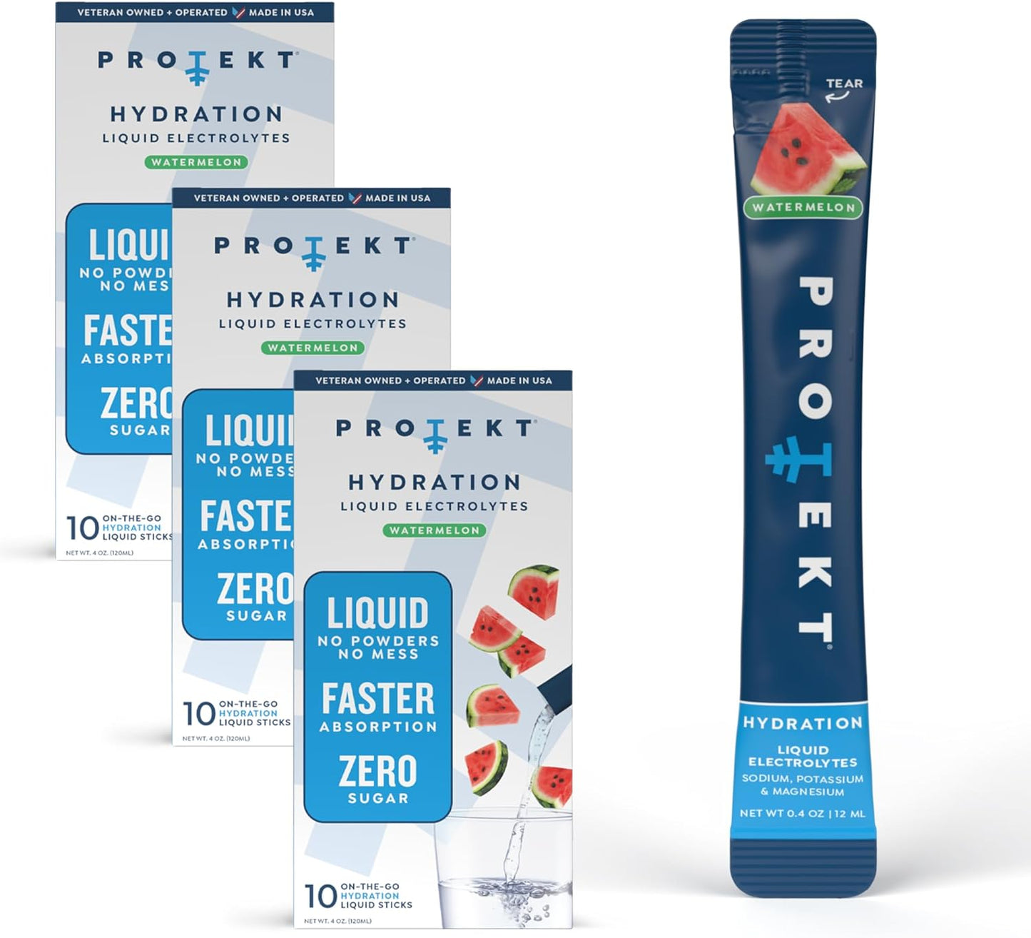 PROTEKT Electrolyte Packets for Fast Recovery & Hydration