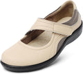 Women's Classic Comfort Mary Jane Flats - Lightweight Cushioned Slip