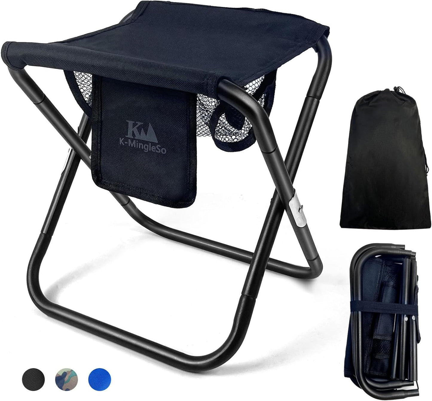 Ultra-Light Camping Stool with Storage