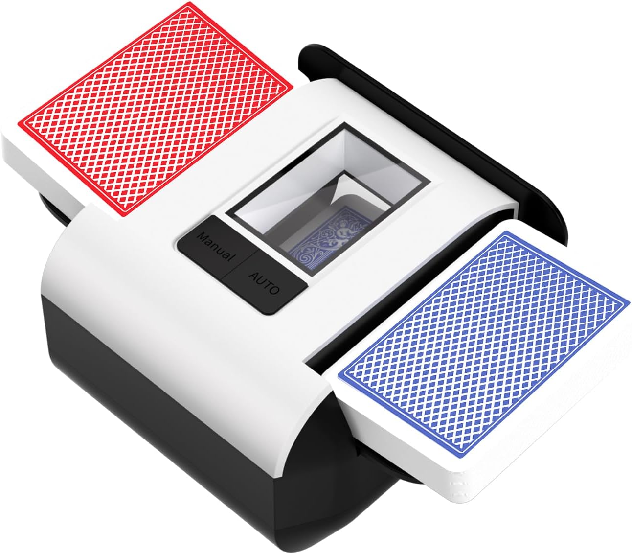 Automatic Card Shuffler with Dual Modes for Effortless Play