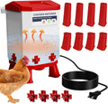 Nexum 2-Gallon Heated Chicken Waterer for All-Season Use