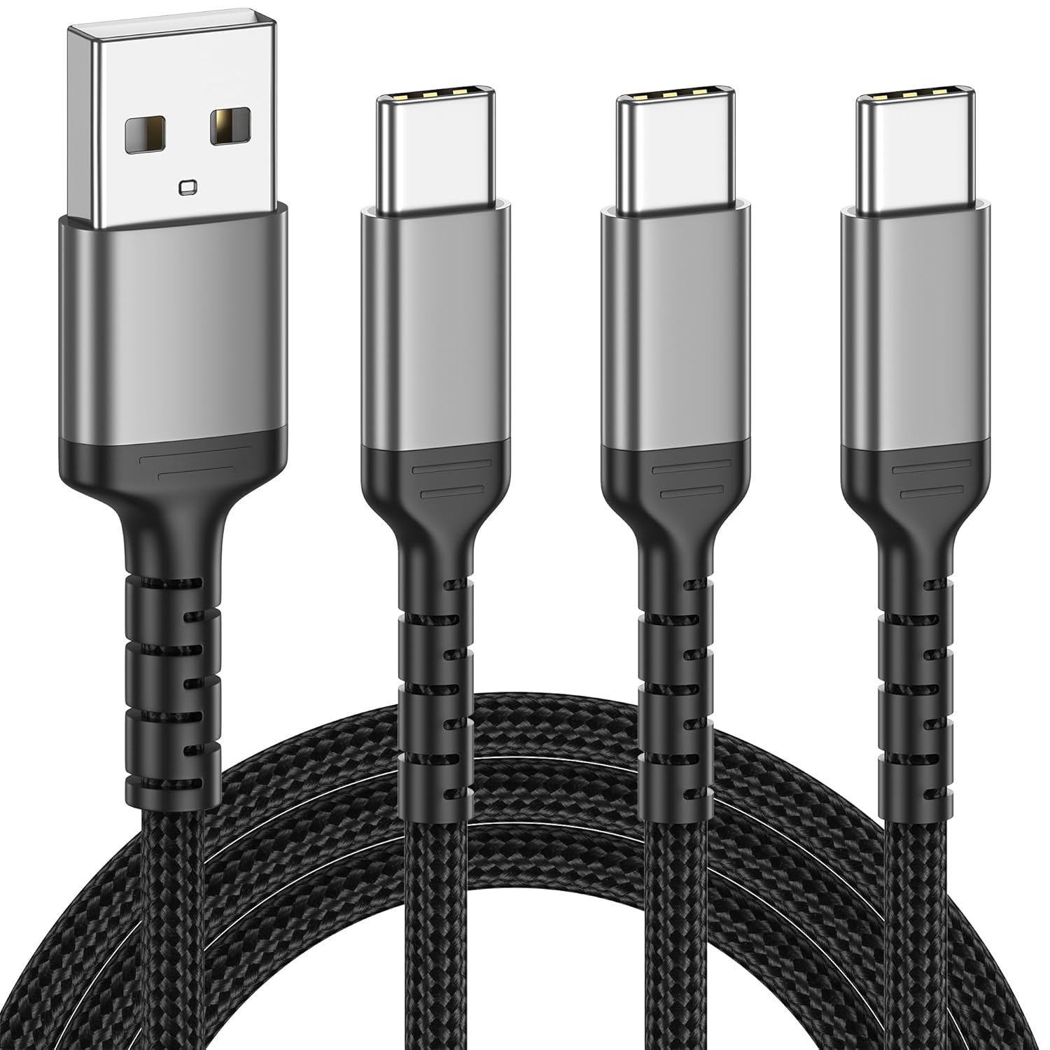 3ft Fast Charging USB C Cable Trio by Umefly