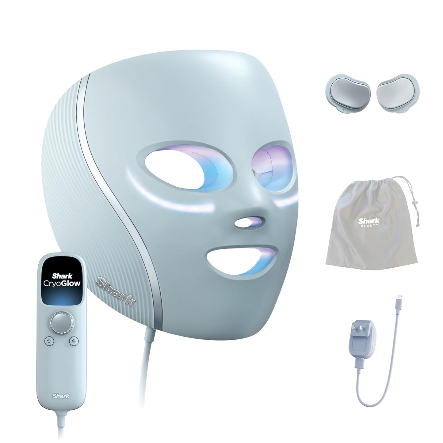 Shark CryoGlow LED Face Mask for Anti-Ageing & Blemish Repair