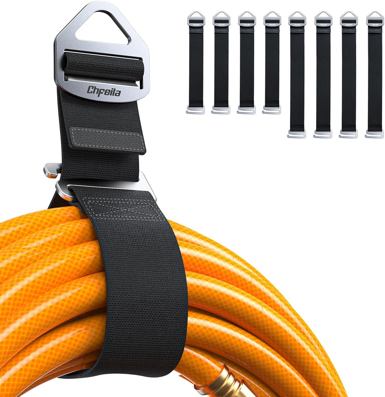 8 Pack One Hand Operation Adjustable Extension Cord Organizer