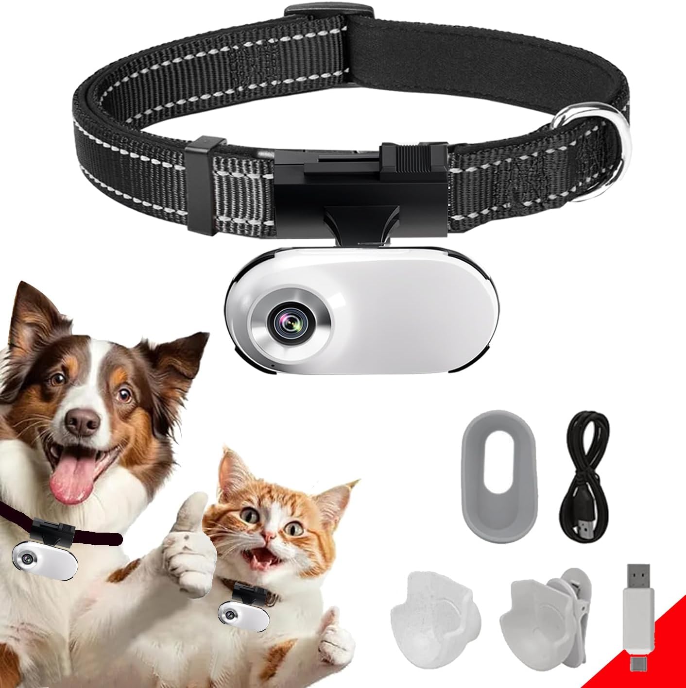 1080P Cat Camera Collar - Capture Every Purr-fect Moment