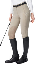 SANTINY Women's Horse Riding Pants with Zipper Pockets (Style GQVQ)