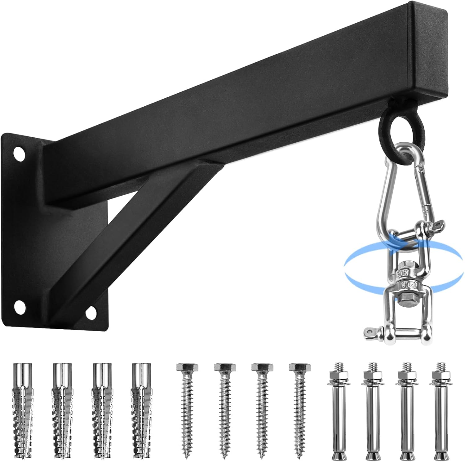 YORWHIN Rotating Punching Bag Hanger - 220 lbs Heavy Duty