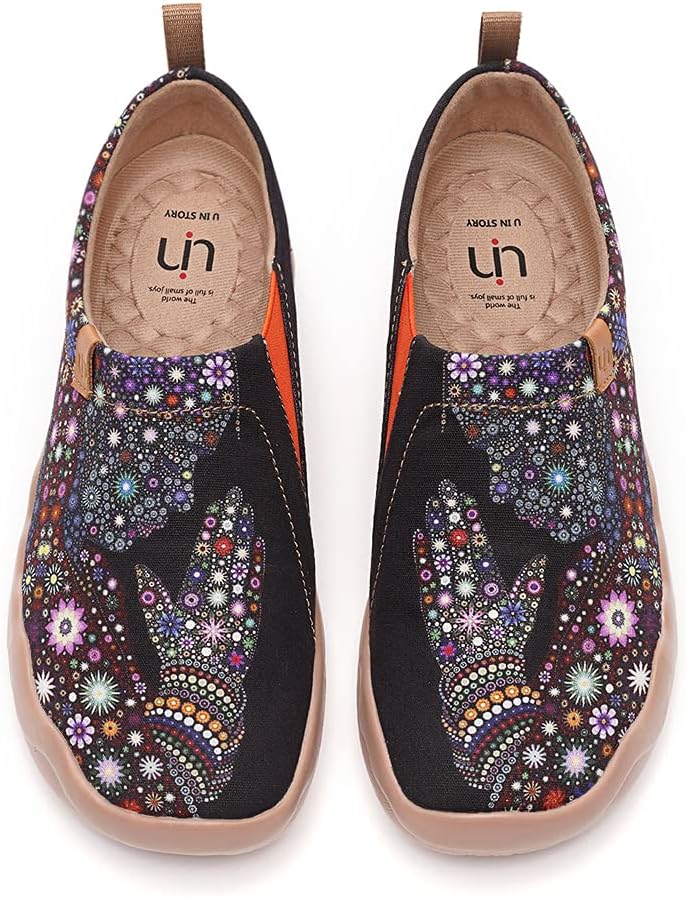 UIN Women's Art Travel Slip-On Shoes for Comfort and Style