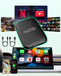 Wireless CarPlay Adapter 5-in-1 with Netflix YouTube - 2025 Wireless