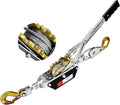 Come Along Winch 2-Ton Pulling Capacity - Heavy Duty Dual Gear