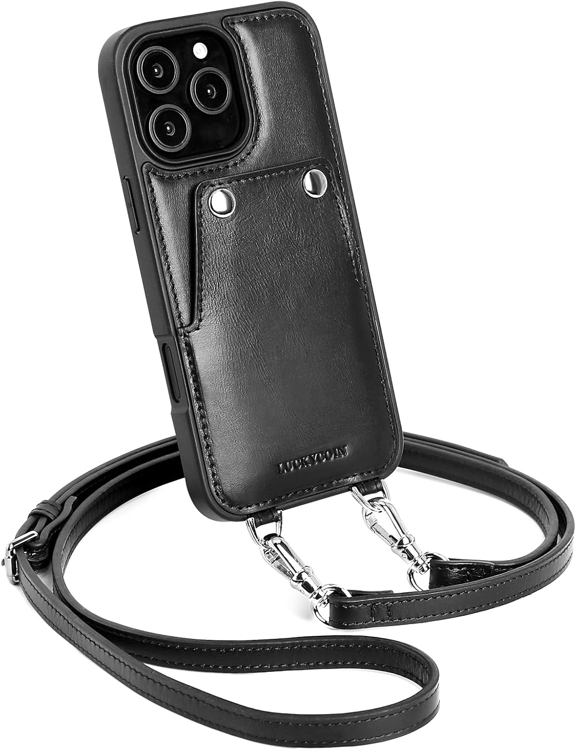 Leather Wallet Phone Case for iPhone 16 Pro Max - Stylish & Functional