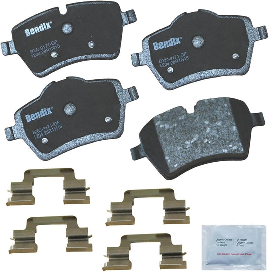 Bendix Priority1 CFC1204 Ceramic Front Brake Pads for Mini Cooper