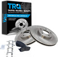 Front Brake Pad & Rotor Kit Compatible with 2002-2006 Nissan/Infiniti