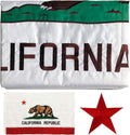 Embroidered California State Flag 3x5 - Heavy Duty 300D Nylon