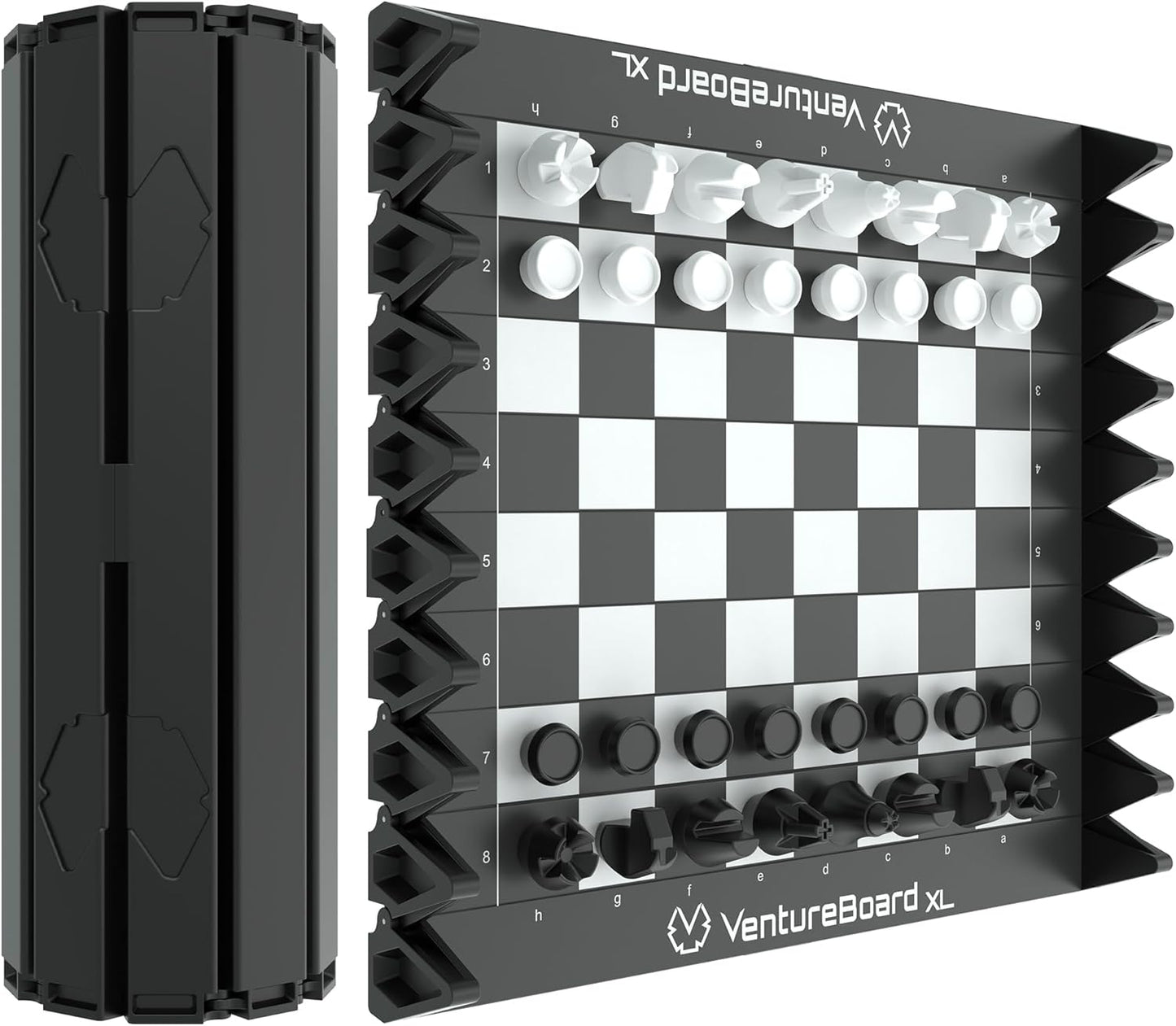 XL Full-Size Magnetic Chess Set - Portable Travel Game