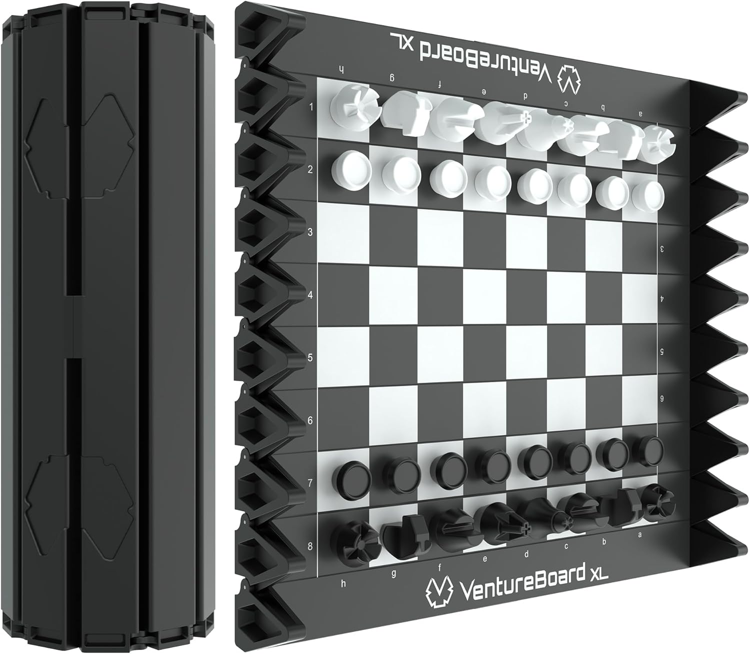 XL Full-Size Magnetic Chess Set - Portable Travel Game