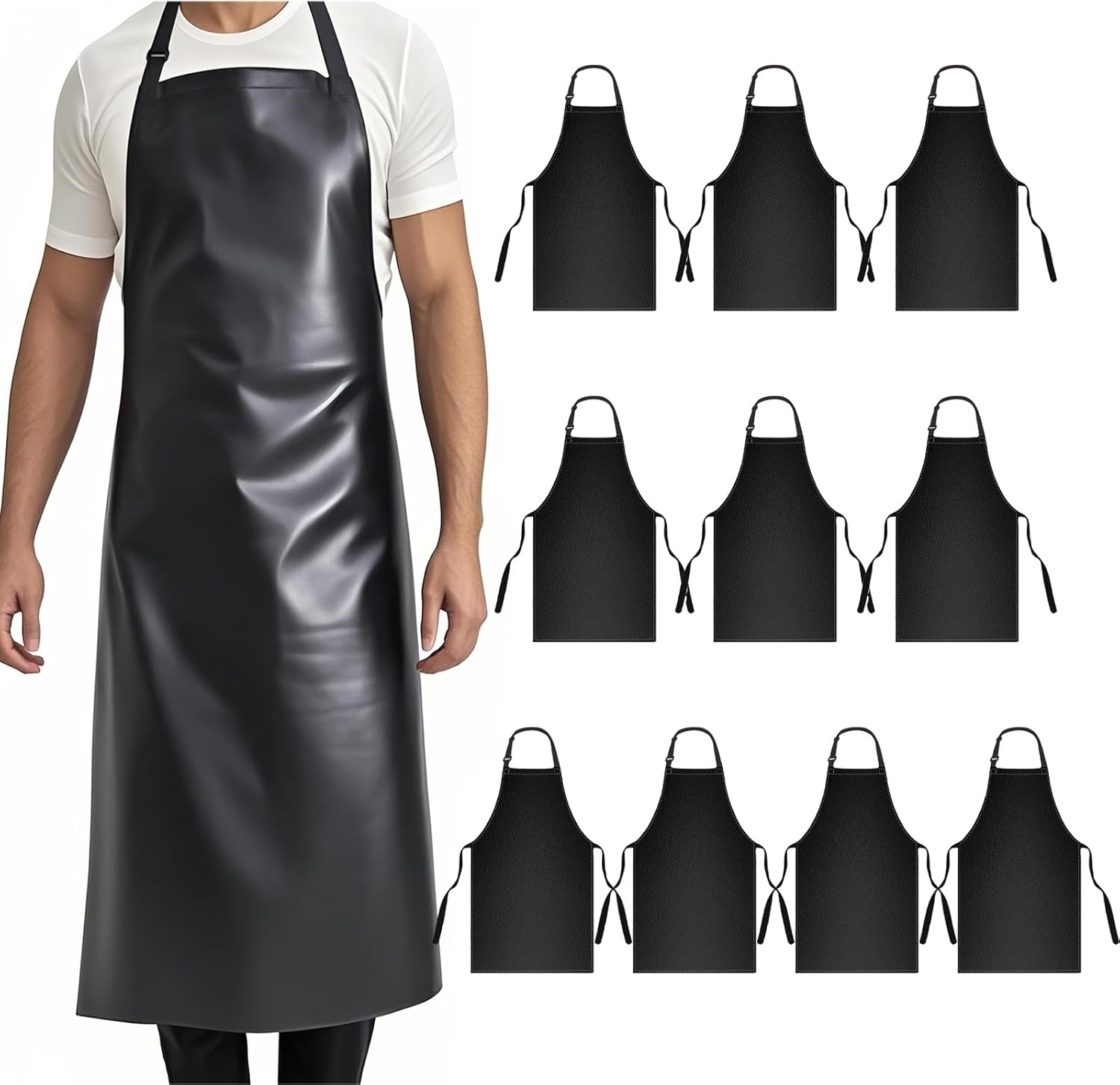 Heavy-Duty Waterproof Apron for Industrial and Kitchen Use