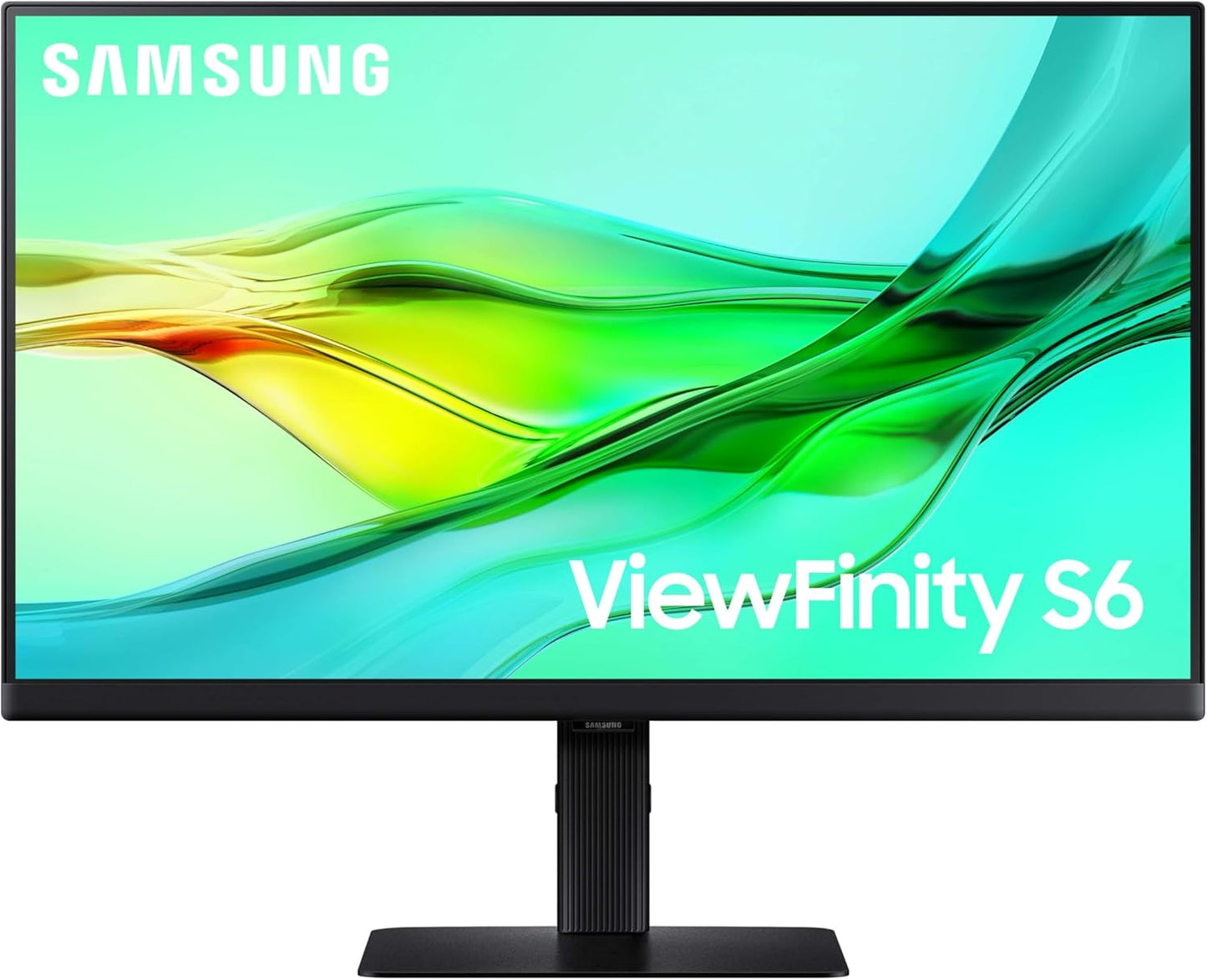 SAMSUNG 24in ViewFinity S6 QHD Monitor with USB-C & HDR10