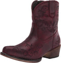 ROPER Womens Short Stuff Embroidery Snip Toe Casual Boots Ankle Low
