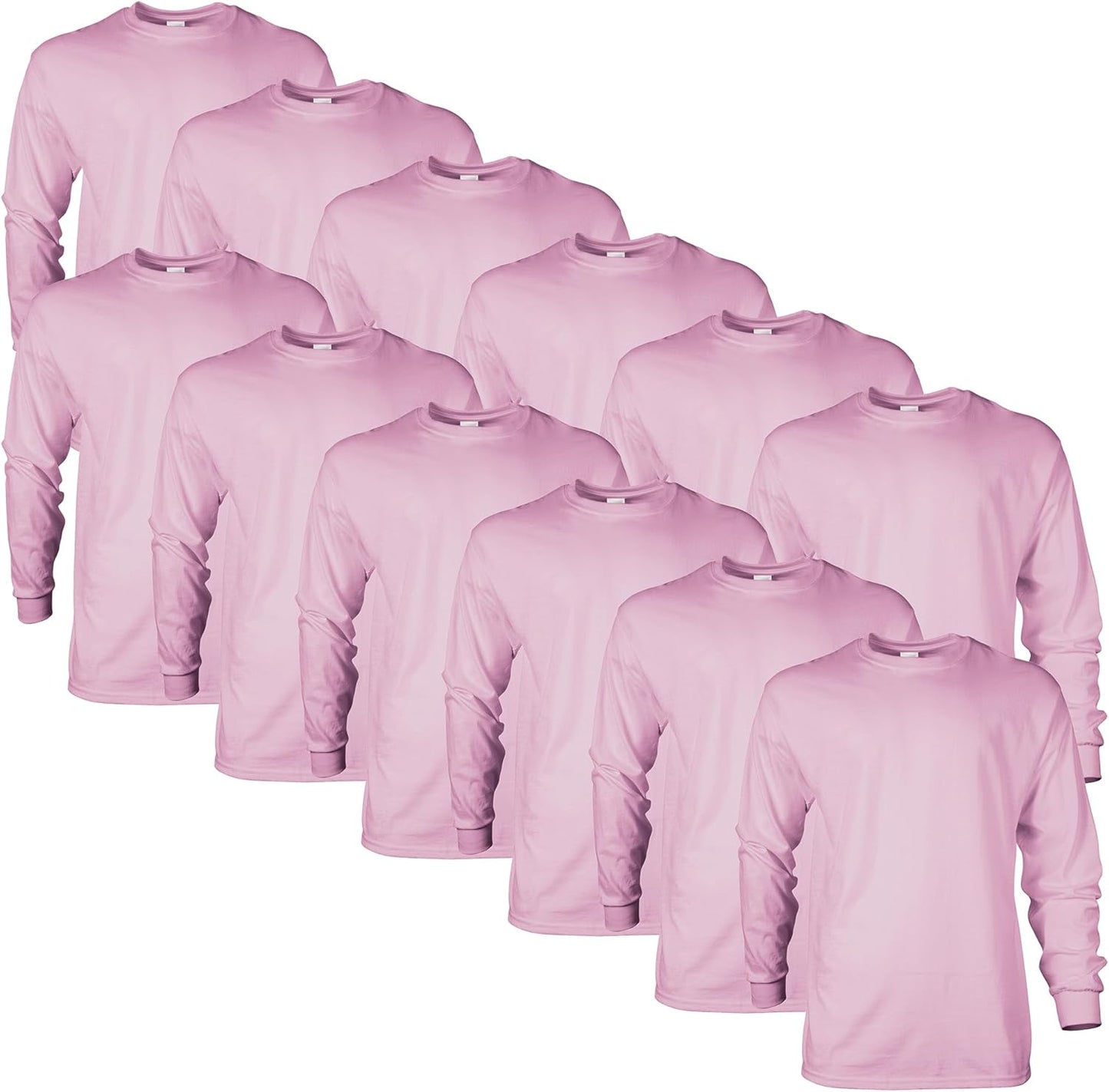 Gildan Adult Ultra Cotton Long Sleeve T-Shirt for Comfort