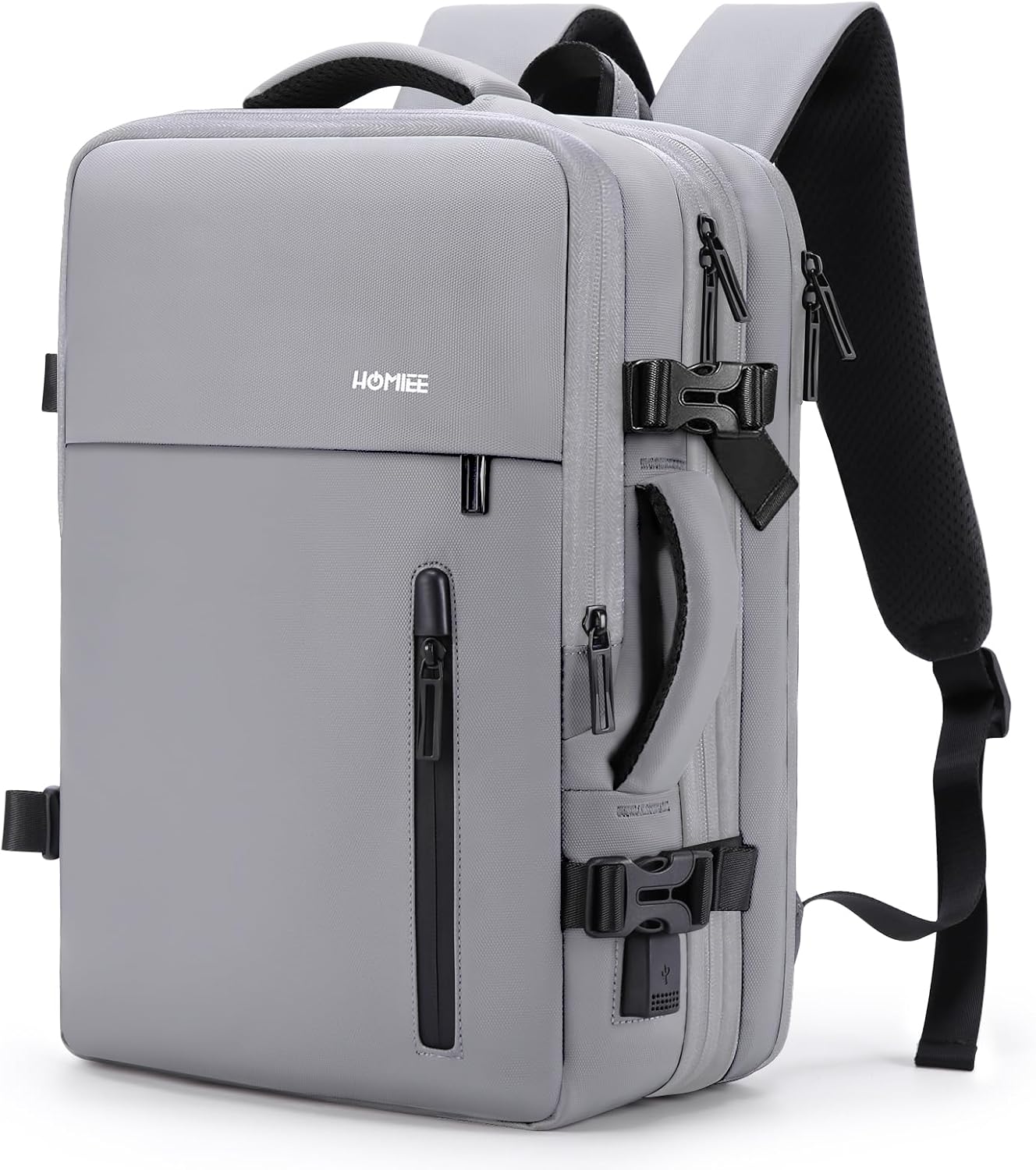 HOMIEE Extra Large Travel Backpack with Expandable Capacity