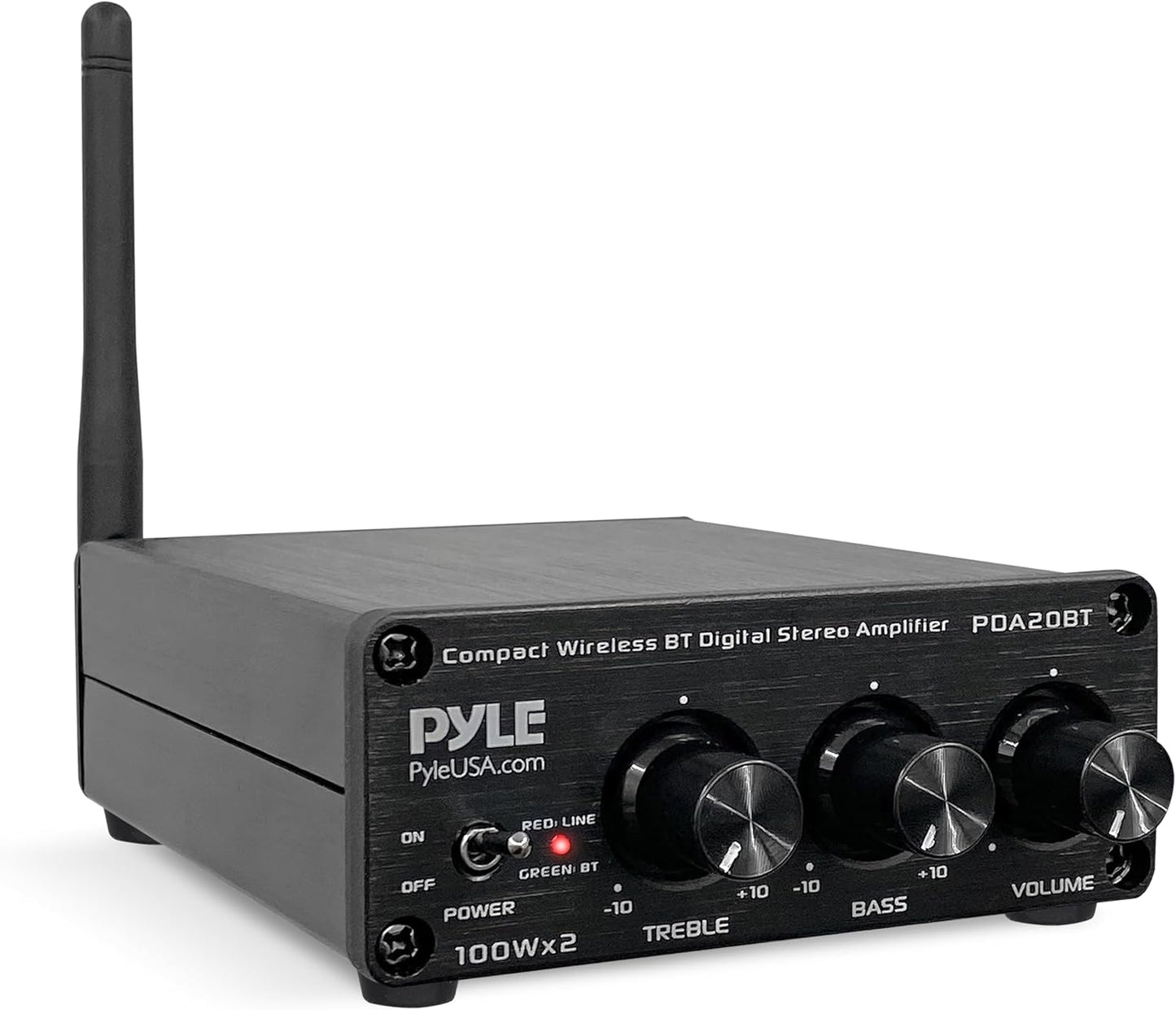 Pyle Bluetooth HiFi Mini Audio Amplifier for Desktop Sound