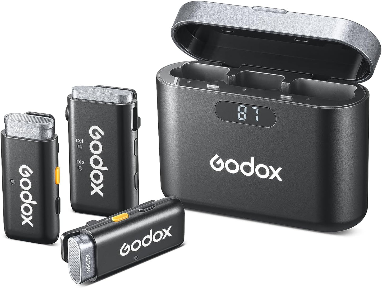 GODOX Wireless Lavalier Microphone for iPhone and Android Use