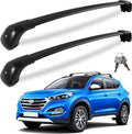 260lbs Lockable Roof Rack Cross Bars Fit for Hyundai Tucson 2016-2021