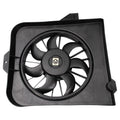 TRQ Left Radiator Cooling Fan Assembly Driver Side - Direct Fit