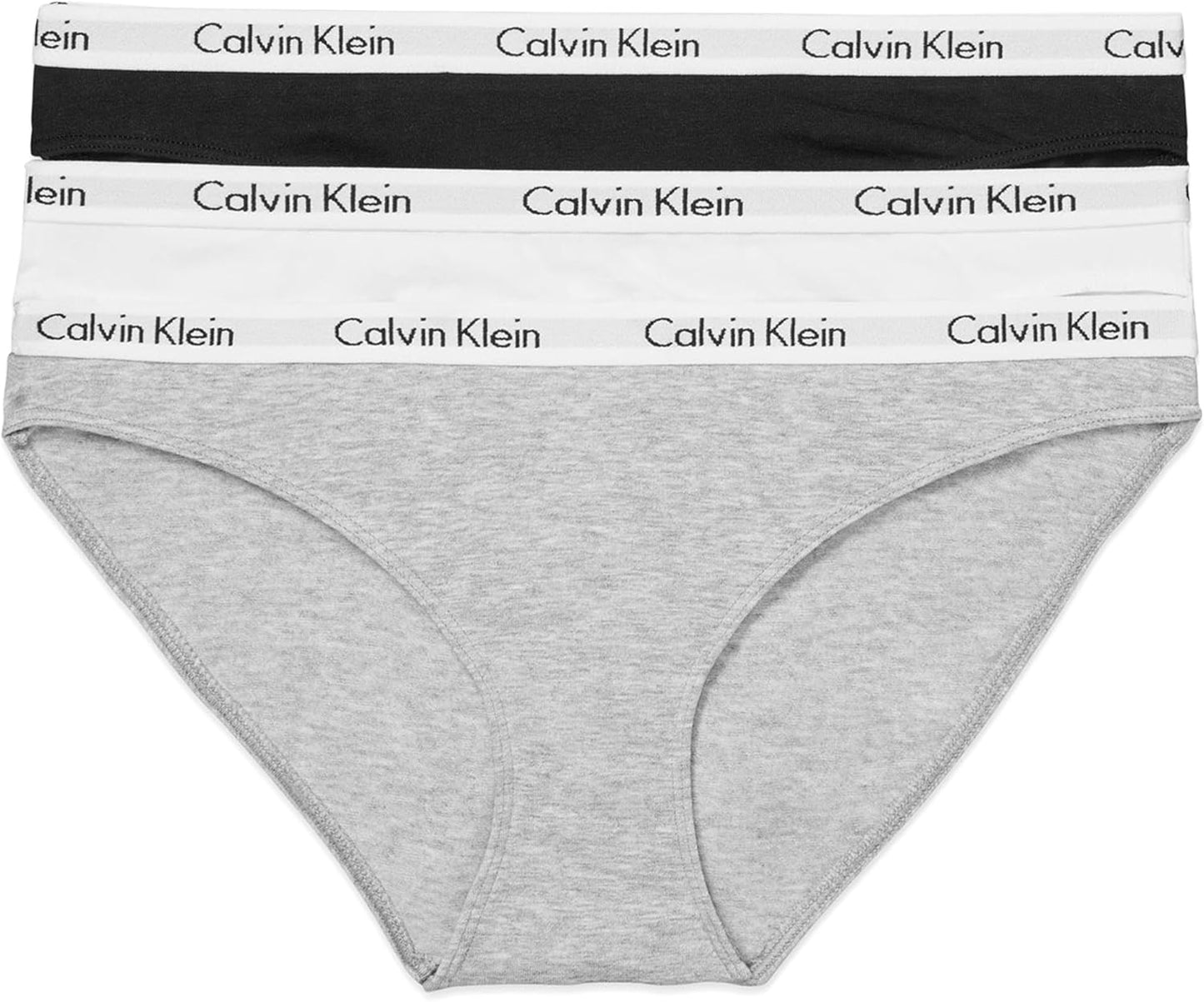 Calvin Klein Women's Carousel Logo Cotton Stretch Bikini Panties