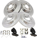 TRQ Brake Pad & Rotor Kit for 2017-2020 Hyundai Elantra